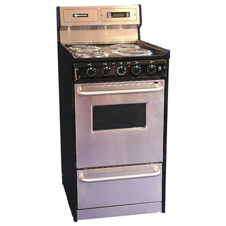 Brown Brown - TEM130BKWY - 20 Inch - Free Standing Electric Range TEM130BKWY